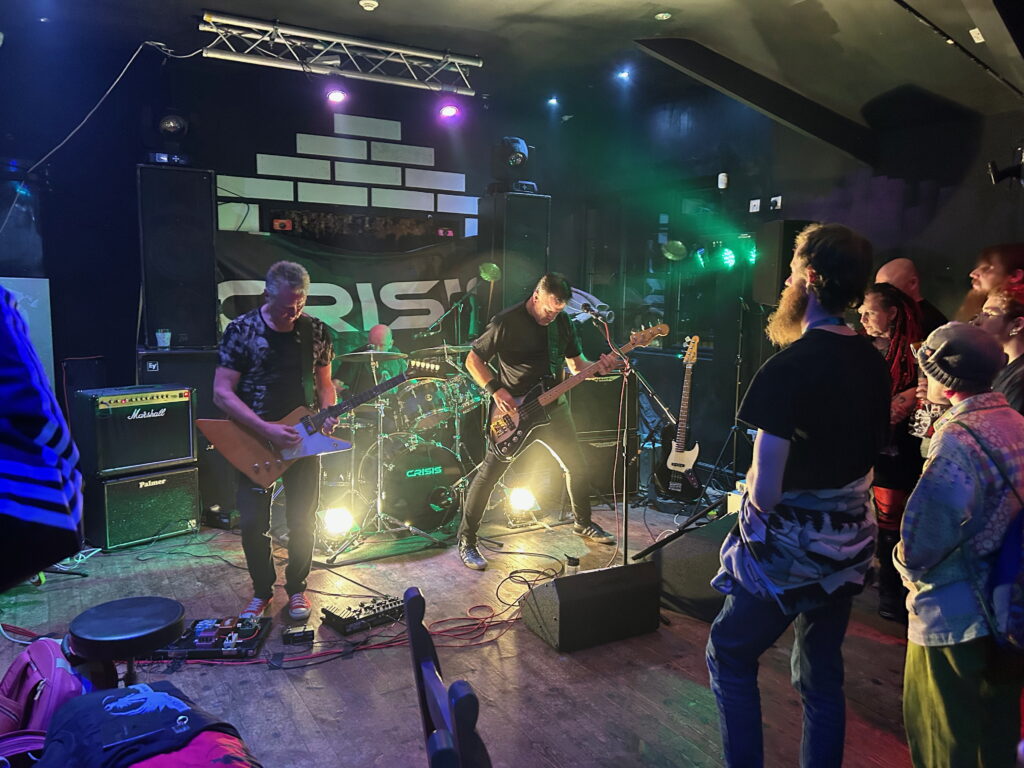 Sound engineering for Crisis in Bangor